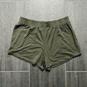 All in Motion Green Athletic Shorts
